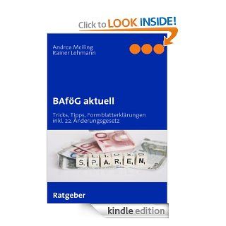 BAfG aktuell Tricks, Tipps, Formblatterklrungen und Anlaufstellen (German Edition) eBook Andrea Meiling, Rainer Lehmann, Wasbttel Meiling Verlag Kindle Store