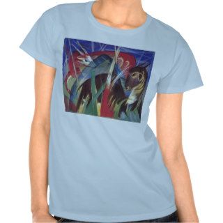 Franz Marc   Fabeltiere I 1913 Horse Abstract Tee Shirts