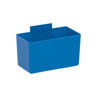 Quantum Storage Bin Cup — 5 1/8in. x 2 3/4in. x 3in. Size, Blue  Bin Accessories