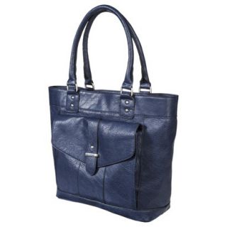 Merona® Snap Closure Tote Handbag   Navy