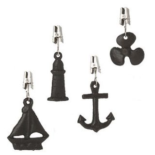 nautical tablecloth weights by the contemporary home