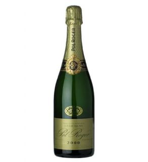 2000 Pol Roger Brut Blanc de Blanc Champagne Wine