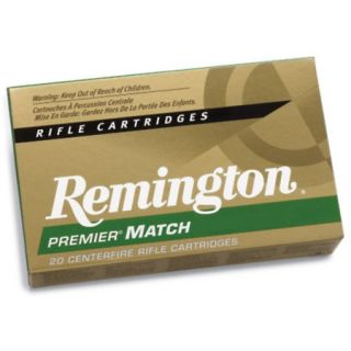 Remington Premier Match Centerfire Rifle Ammo .300 AAC Blackout 125 gr. OTM 611453