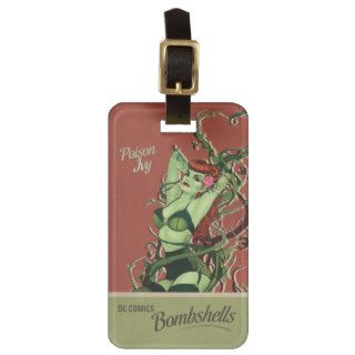 Poison Ivy Bombshell Luggage Tags