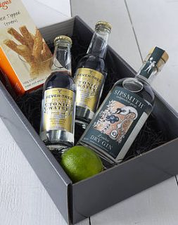 the ultimate gin and tonic kit gift by whisk hampers