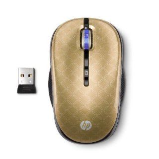 HP LX460AA#ABC 2.4GHZ WIRELESS MOBILE MOUSE BUTTER GOLD Computers & Accessories
