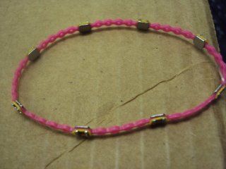 Braced Lets Neon Pink & Yellow Braces Bracelet Toys & Games