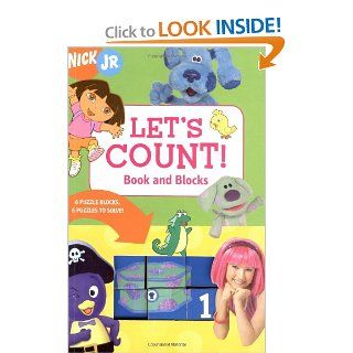 Let's Count Book and Blocks 6 Puzzle Blocks, 6 Puzzles to Solve Nickelodeon 9780811851473 Books