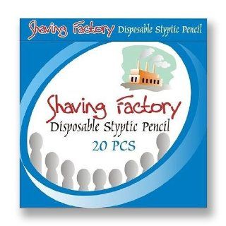 Shaving Factory 24 Styptic Pencil Booklets (20 per Booklet)  Hair Color Removers  Beauty