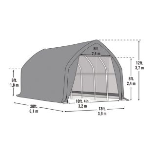 ShelterLogic Instant Garage for SUV/Truck — 20ft.L x 13ft.W x 12ft.H, Model# 62693  Alpine Style Instant Garages