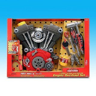 MY FIRST CRAFTSMAN TOY V TWIN MOTOR OVERHAUL PLAY SET CRUISER HARLEY Toys & Games