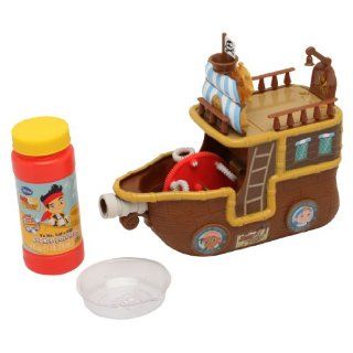 Imperial Toy Jake and The Never Land Pirates Yo Ho Let's Go Pirate Ship Bubble Machine Toys & Games