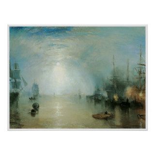 Keelmen Heaving coals by moonlight Posters