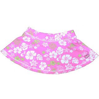 Baby Banz Swim Skirt with Bikini Pant Attached, Pink/Green/Print, Size 2 Clothing