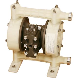 Liquidynamics Double Diaphragm Pump for Diesel Exhaust Fluid — 1in. Ports, 49 GPM, Model# 20013-YPS  DEF Pneumatic Pumps   Systems