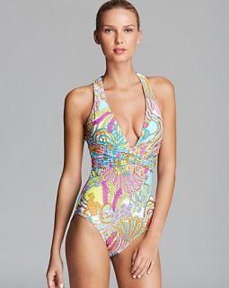 Trina Turk Coral Reef One Piece Swimsuit's