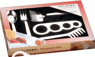 Esmeyer 199 209 Spaghetti Besteck "Bologna" 18/10, 15 teilig poliert Küche & Haushalt