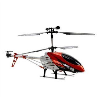 Takira RC Helikopter LS 209 Takira Modell Huschrauber Mini Helikopter mit flugstabilisierendem Gyroskop (LED Lichteffekt, Radius 30m, Metallbody) orange Spielzeug