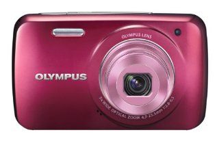 Olympus VH 210 Digitalkamera 3 Zoll rot Kamera & Foto