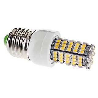 E27 5W 102x3528SMD 260 290LM 3000 3500K Warm White Light LED Corn Bulb (220V)   Led Household Light Bulbs