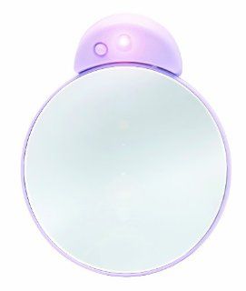 Tweezerman LTD 10x Lighted Mirror  Personal Makeup Mirrors  Beauty