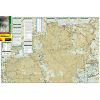 National Geographic Maps Trails Illustrated Map Paul Smiths / Saranac