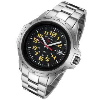 Armourlite ColorBurst Scratch Resistant Glass Yellow Tritium Watch AL214 Uhren