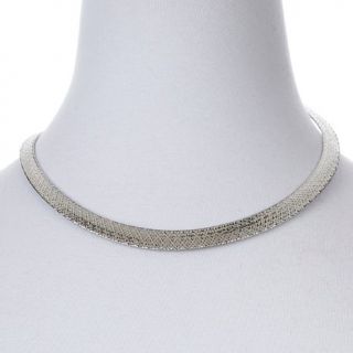 Michael Anthony Jewelry® Sterling Silver Omega Collar Necklace