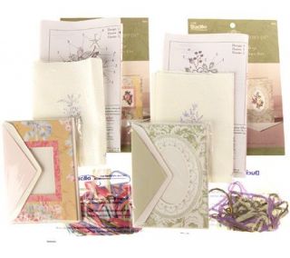 Anna Griffin Silk Ribbon Embroidery 6 Card Kit —