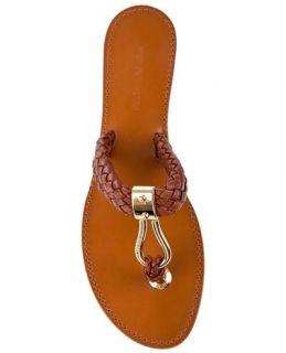 Michael Kors Leather Flat Sandal