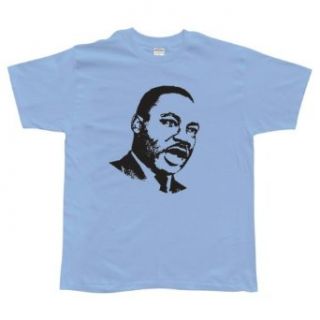 Martin Luther King Jr. T Shirt   Blue Movie And Tv Fan T Shirts Clothing