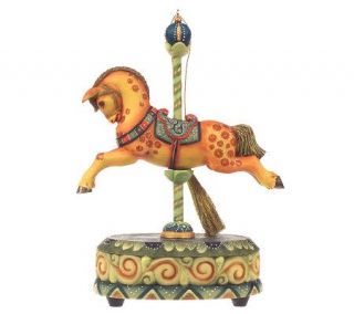 G. DeBrekht Limited Edition Musical Carousel Ornament —
