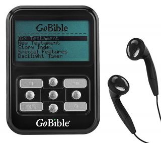 GoBible Original Audio Bible w/ Earphones —