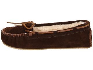 Minnetonka Cally Slipper Chocolate Suede