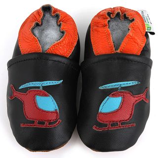 Helicopter Soft Sole Leather Baby Shoes Augusta Products Boys' Shoes