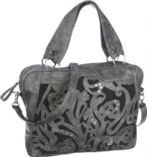 Tamaris Business Bag Nina A610 07 12 270 206, Damen Business Taschen, Grau (graphite 206), 41x29x10 cm (B x H x T) Schuhe & Handtaschen