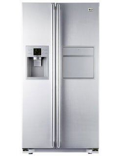 LG GW P227YLQK Side by Side Khlschrank mit 544l, Indoor IceMaker, Soft Touch Barfach, Touch LED, Elektro Grogerte