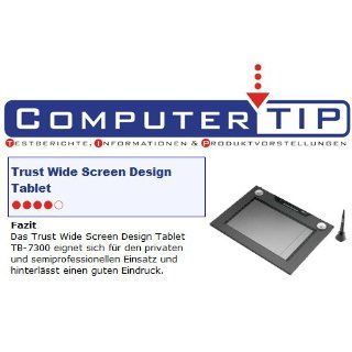 Trust TB 7300 Wide Screen Design Tablet Computer & Zubehr