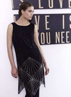 evie flapper dress by rise boutique