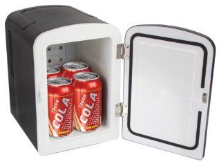Mini Khlbox 4l 12V DC & 230V AC   schwarz   Khl  und Heizfunktion Küche & Haushalt