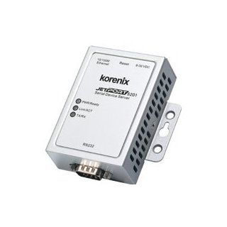 Korenix JetPort 5201   Gerteserver   10Mb LAN, 100Mb Elektronik