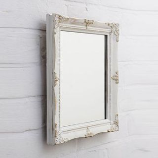 swept vintage style mirror by hand crafted mirrors
