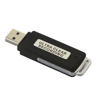 Mystore365 Digital Voice Recorder, kann auch als USB Flash Disk / USB Laufwerk, Memory Stick, Einfache Bedienung, Plug and Play Verwendet Werden Kann, Kein Laufwerk Benoetigt, 8GB Memory Stick + Voice Recording Musikinstrumente