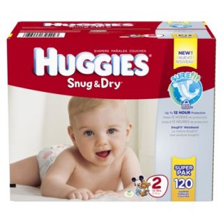HUGGIES® Snug & Dry Diapers Super Pack (Sele