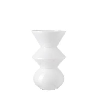 Leonardo 037638 Blumen Vase opal Forma, 29 cm, wei Küche & Haushalt