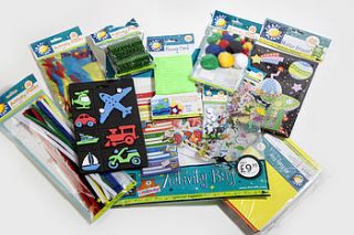 boy's arts and crafts pack by the articulate gallery