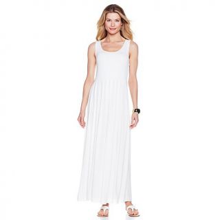 Hot in Hollywood "Jilly" Pleated Maxi Dress