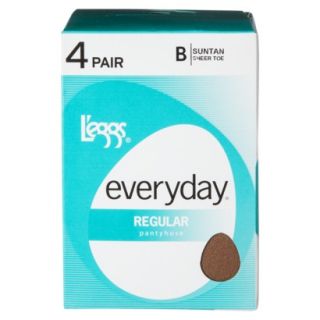 Leggs® Sheer Everyday Regular 4 Pack   Assor