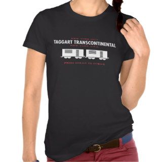 Atlas Shrugged Taggart Transcontinental Logo Shirt