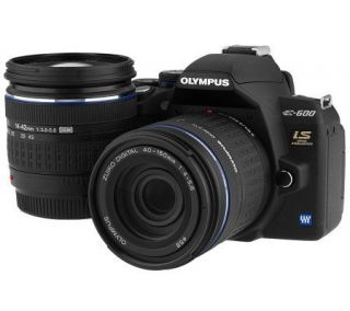 Olympus 12.3MP D SLR Camera with 2 Lenses 1GB xD Card & Corel Software —